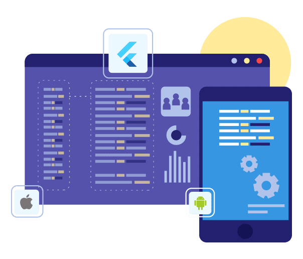 Flutter mobile application development company in USA